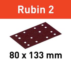 Abrasive Sheet Rubin 2 STF 80x133 P40 RU2/10