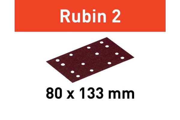 Abrasive Sheet Rubin 2 STF 80x133 P40 RU2/10