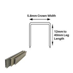 90 Series Narrow Crown Staples