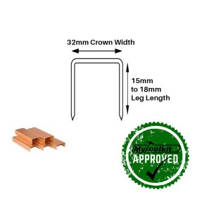 32 Series Carton Closing Staples