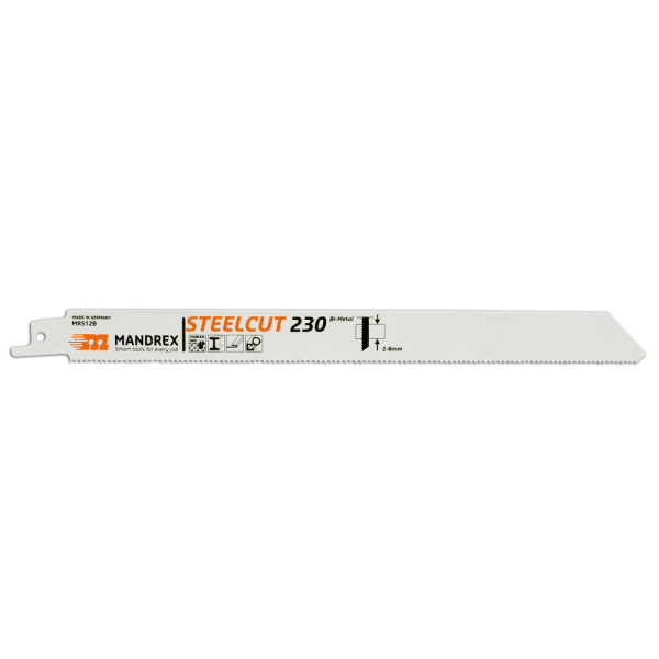 Mandrex STEELCUT Reciprocating / Sabre Saw Blade - 230