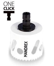 102mm Mandrex SpeedXcut M42 8% Cobalt Hole Saw inc adapter