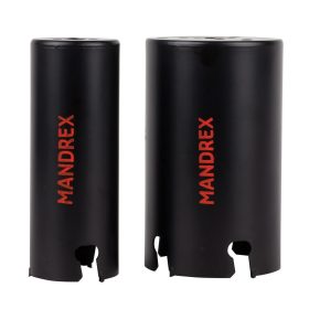 121mm x L165mm Mandrex SuperXcut TCT Extra Deep Hole Saw