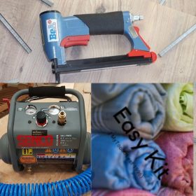 KIT: BEA 71 Series Staple Gun (3-16mm) with Senco 3.8 Litre Compressor