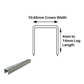 Galvanised 13 Series Staples (5k)
