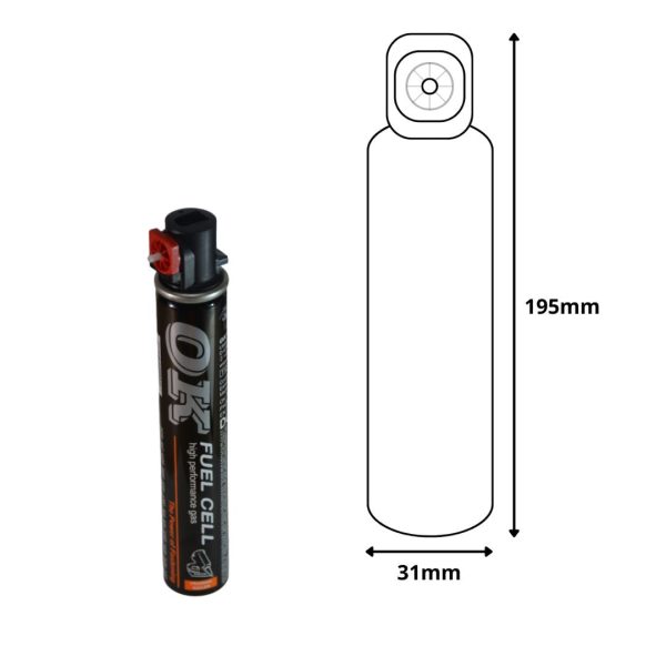 OK 1st Fix Large Gas Fuel Cell (1 x 40g)