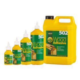 Everbuild 502 Wood Adhesive 1-25 Litres (D3)