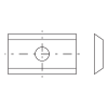 20 x 12 x 2.5mm| Carbide Reversible Knives - Image 2