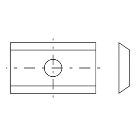 20 x 12 x 2.5mm| Carbide Reversible Knives