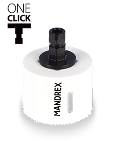 108mm Mandrex FineXcut Bi-Metal M42 8% Cobalt Hole Saw inc adapter