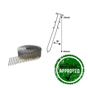 Flat Ring Coil Nails