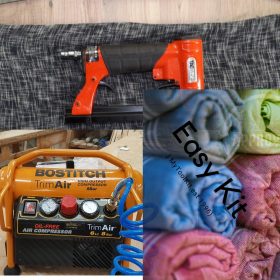 KIT: Tacwise 71 Series Staple Gun (3-16mm) with Bostitch 6 Litre Compressor