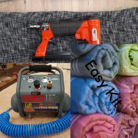 KIT: Tacwise 71 Series Staple Gun (3-16mm) with Senco 3.8 Litre Compressor