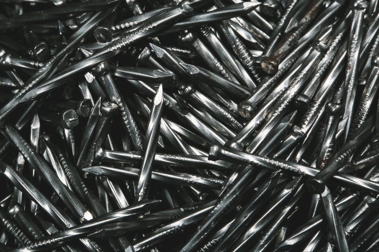 Stainless Steel loose fastenings shiny nails